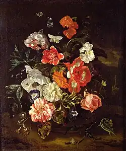 Josina Margareta Weenix, Flower Piece (1713)
