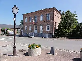 The town hall of Fontenelle