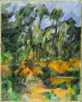 Paul Cézanne, Forest,  1902–1904