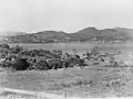Port Henry from Crown Point, Crown Point, N.Y. Photograph shows view across Lake Champlain at hills in the distance on December 23, 1902.