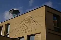Sundial at Foundress Court, Pembroke College, Cambridg