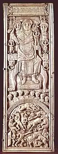Consular diptych, Constantinople 506, in fully Late Antique style
