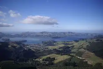Sawyer Bay in a landscape shot