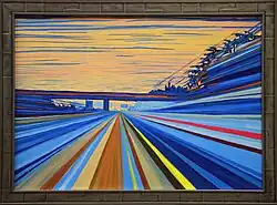 From Dusk Till Dawn - oil painting from cycle Romantic Landscape of 21st Century