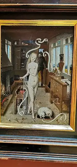 Love Spell. Artist: Unknown lower Rhenish artist. Oil on panel. Museum of Fine Arts, Leipzig. Around 1470[56]