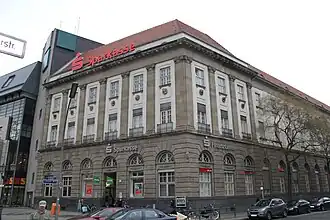 Banking house, Alfred-Scholz-Platz, Rixdorf