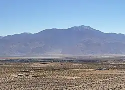 Garnet with San Jacinto Peak in the background
