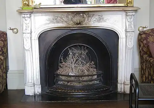 Garthmyl Hall Marble chimney surround