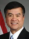 Former Secretary of Commerce Gary Locke of Washington (2009–2011)[20]