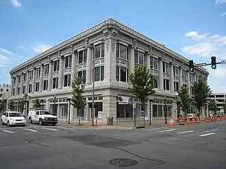 The Gazette Building, built 1908 in Little Rock, Arkansas