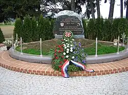 Memorial in Bleiburg, Austria