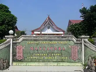 Mantawara Hall in Tamiang Layang
