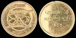 Image 43Fliteline medallion of Gemini 10, by Fliteline (from Wikipedia:Featured pictures/Artwork/Others)