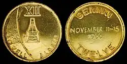 Image 90Fliteline medallion of Gemini 12, by Fliteline (from Wikipedia:Featured pictures/Artwork/Others)