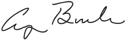 George H. W. Bush's signature