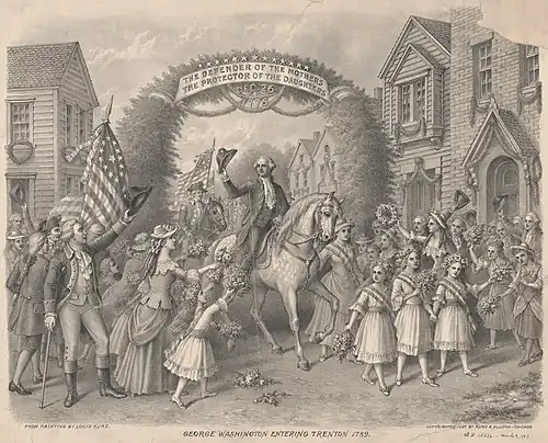 Lithograph by Kurz and Allison, 1907