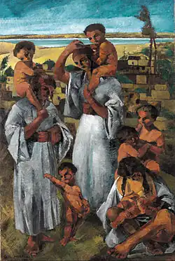 Arab Motherhood, by Georges Hanna Sabbagh, 1920-1921