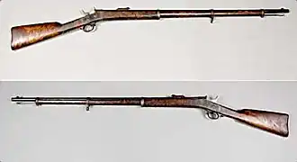 The Spanish Remington Rolling Block rifle was one of the first rifles used by the Filipinos during the Revolution.