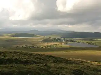 La Godivelle and its two lakes