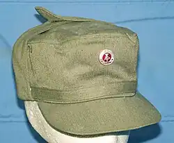 1980s East German Kampfgruppen der Arbeiterklasse variant of the Bergmütze.