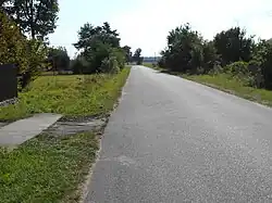 Road in Gorzanka