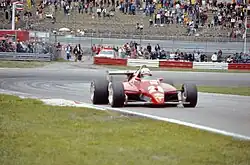 Didier Pironi (1952–1987) driving a 126C2 at the 1982 Dutch Grand Prix