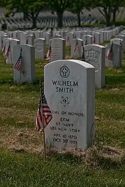 Medal of Honor recipient Wilhelm Smith.
