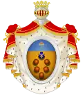 Great coat of arms of Medici of Ottajano