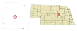 Location within the state of Nebraska