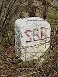 Boundary stone for the Schneeberg Railway