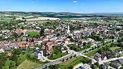 West-northwest view of Großweikersdorf