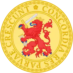 Seal of the Batavian Commonwealth, 1802–1806