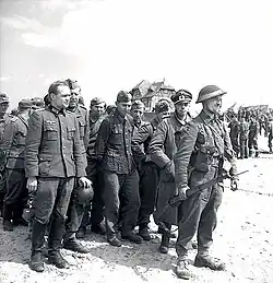 German prisoners who surrendered at Courseulles-sur-Mer, June 1944