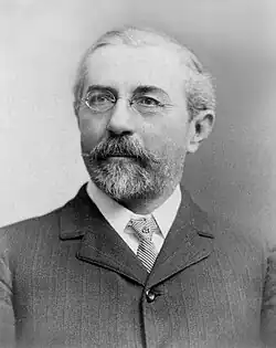 Gustav Hinrichs in New York, c.&nbsp;1895–1905 (Photo Aimé Dupont)