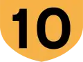 Route 10 shield}}