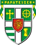 Coat of arms of Pápateszér