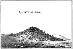 Hadda number 9, Tepe Kafariha, by Charles Masson, 1842.