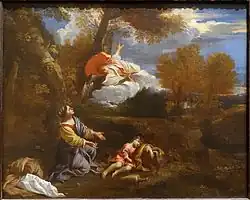 Hagar and Ishmael in the Wilderness, Blanton Museum of Art, Austin, Texas