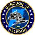 Official seal of Haledon, New Jersey