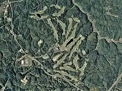 Aerial view of Hamada Golf Links, Hamada Shimane