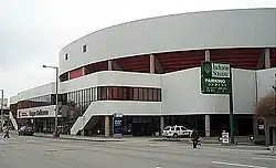 TD Coliseum, Bay St., looking north