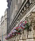 Detail St. George's Hall, Bradford
