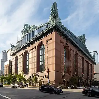 Harold Washington Library, Chicago, by Hammond, Beeby & Babka, 1991[133]