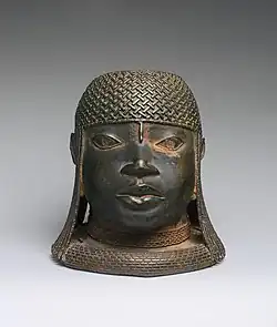 Bronze head
