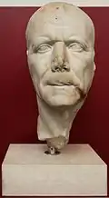 Bust of a priest of Isis (h. 33 cm; datable to the first decades of the 1st century BC).[8]