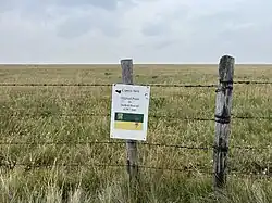 The highest point in Saskatchewan, looking south