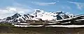 Hilda Peak (left), Mt. Athabasca (center), Mt. Andromeda (right) from the north