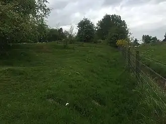 View from Hill 60 towards the Zwarteleen area of Zillebeke