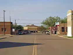 Montana Street looking North from Highway&nbsp;2