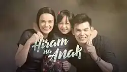 An image of Yasmien Kurdi, Leanne Bautista and Dion Ignacio, over a brown background. The series title is displayed on the lower part of the image.